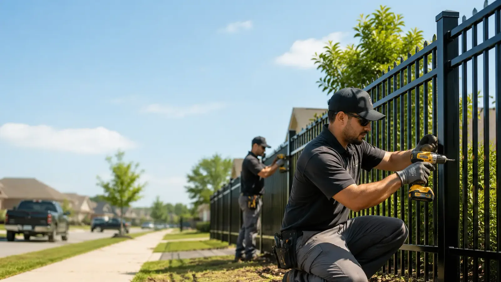 Metal Fence Installation in Centerton, AR